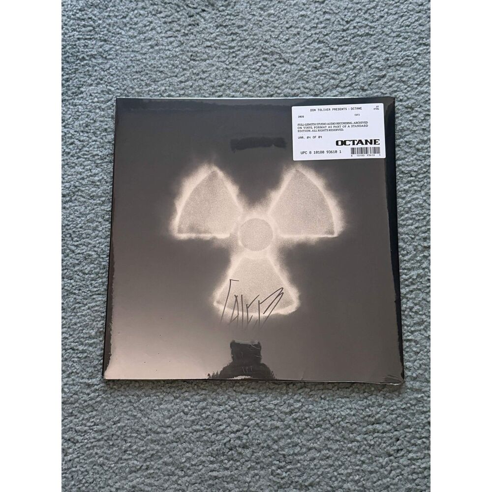 Don Toliver OCTANE SIGNED 2LP VINYL NEW NUCLEAR EDITION